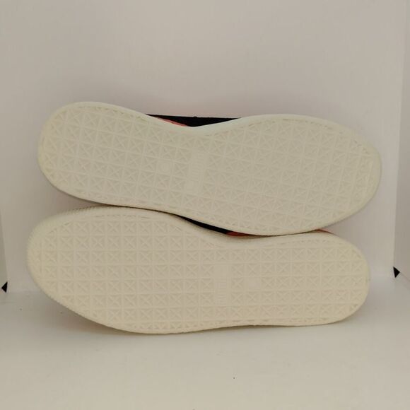 Puma Clyde OG Mens NEW w/Tags Salmon Frosted & Black Leather Sneakers - sz. 9 - Picture 6 of 7